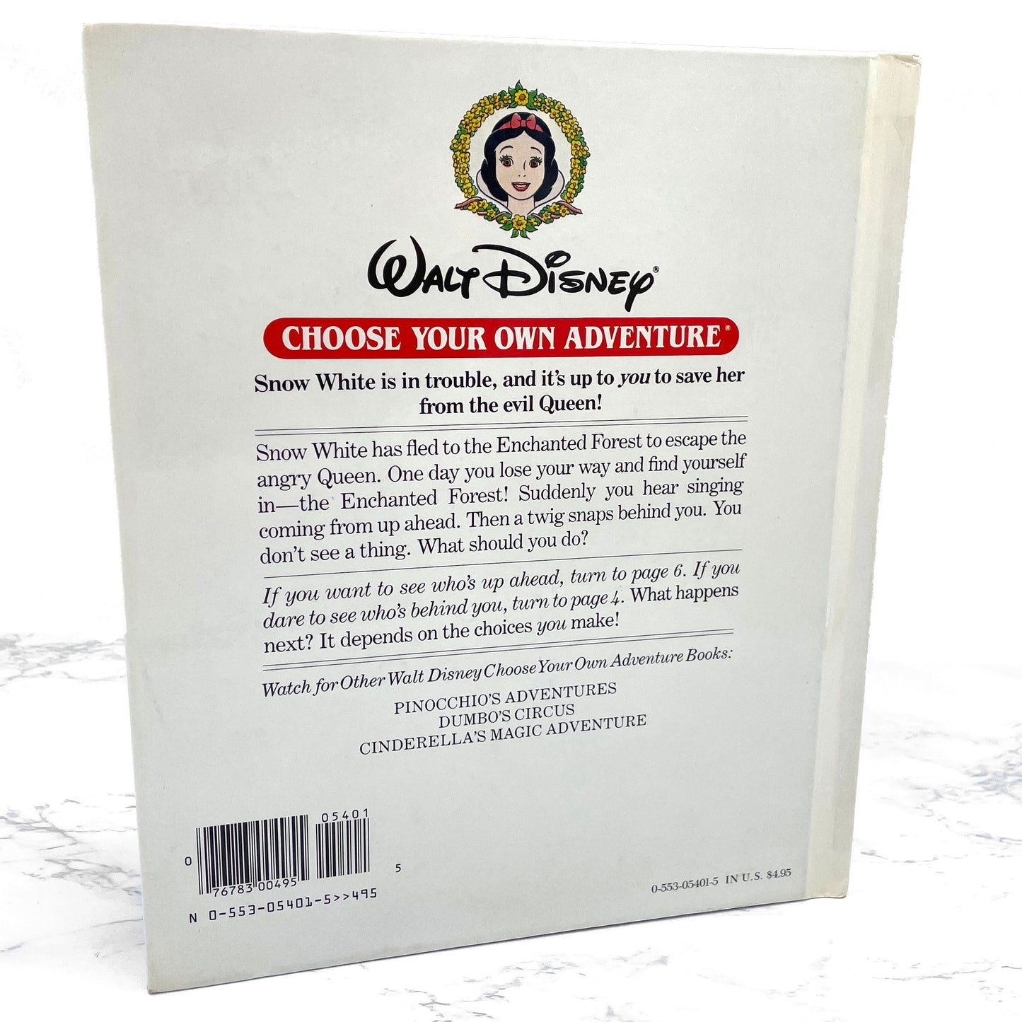 Snow White in the Enchanted Forest [Disney Choose Your Own Adventure #1] by Jim Razzi [FIRST EDITION] 1985