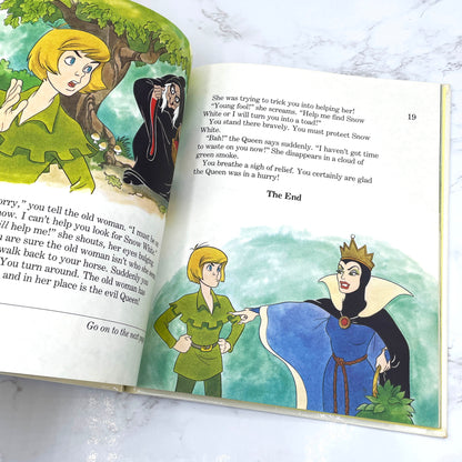 Snow White in the Enchanted Forest [Disney Choose Your Own Adventure #1] by Jim Razzi [FIRST EDITION] 1985