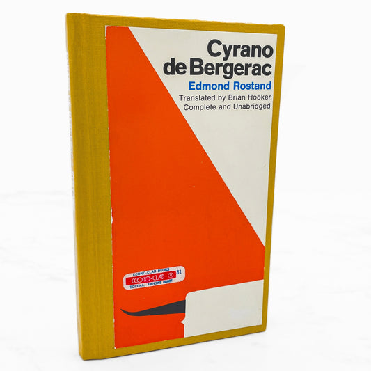 Cyrano de Bergerac by Edmond Rostand [ECONO-CLAD HARDCOVER] 1979 • Bantam
