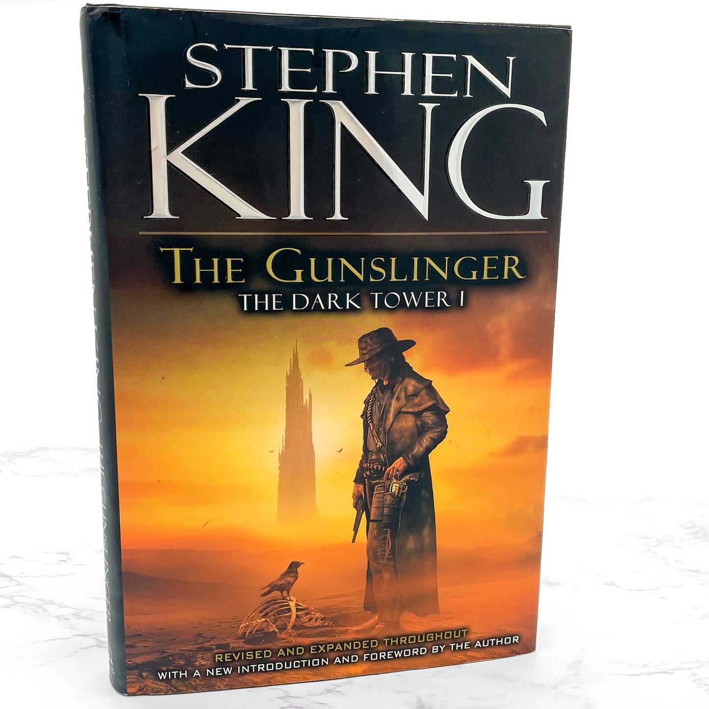 The Dark Tower I: The Gunslinger by Stephen King [HARDCOVER RE-ISSUE] 2003 • Revised + Expanded • Viking *See Condition!