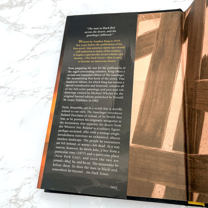 The Dark Tower I: The Gunslinger by Stephen King [HARDCOVER RE-ISSUE] 2003 • Revised + Expanded • Viking *See Condition!