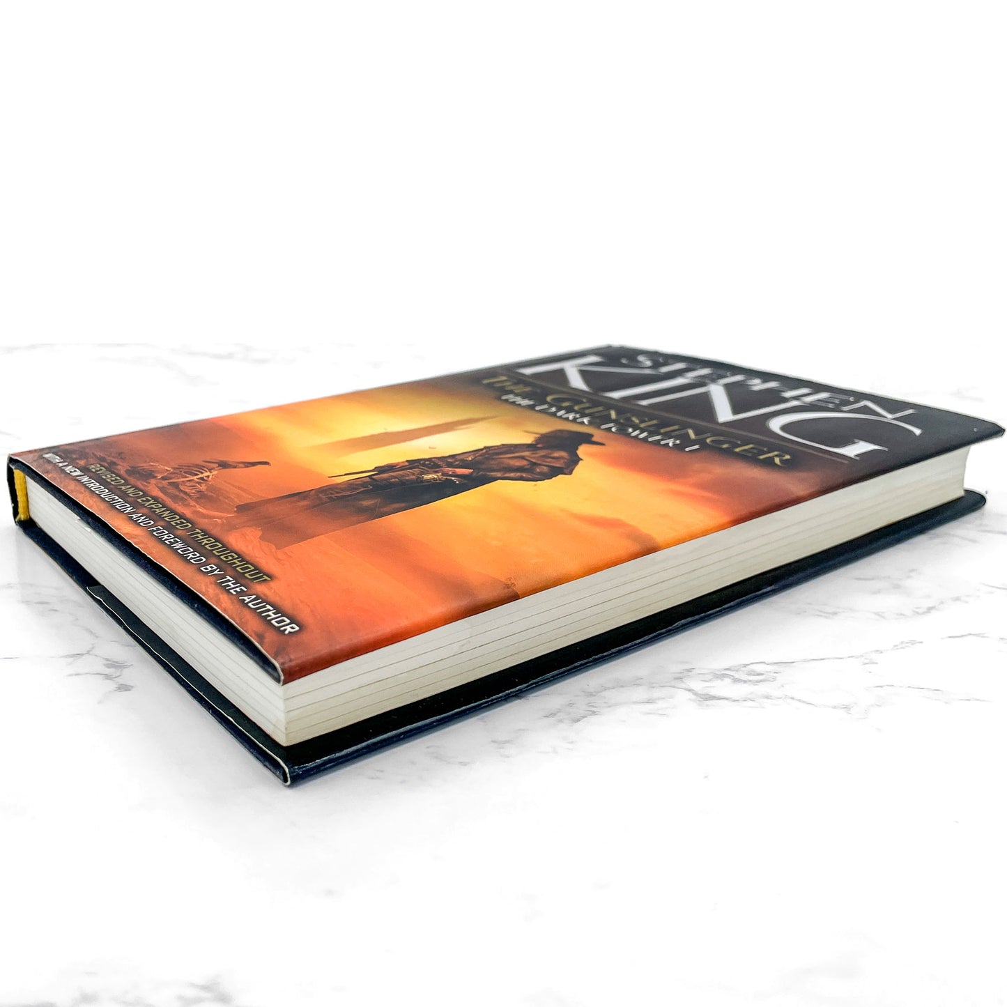 The Dark Tower I: The Gunslinger by Stephen King [HARDCOVER RE-ISSUE] 2003 • Revised + Expanded • Viking *See Condition!