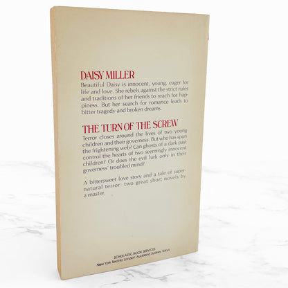 Daisy Miller and The Turn of the Screw by Henry James [1974 PAPERBACK] • Scholastic