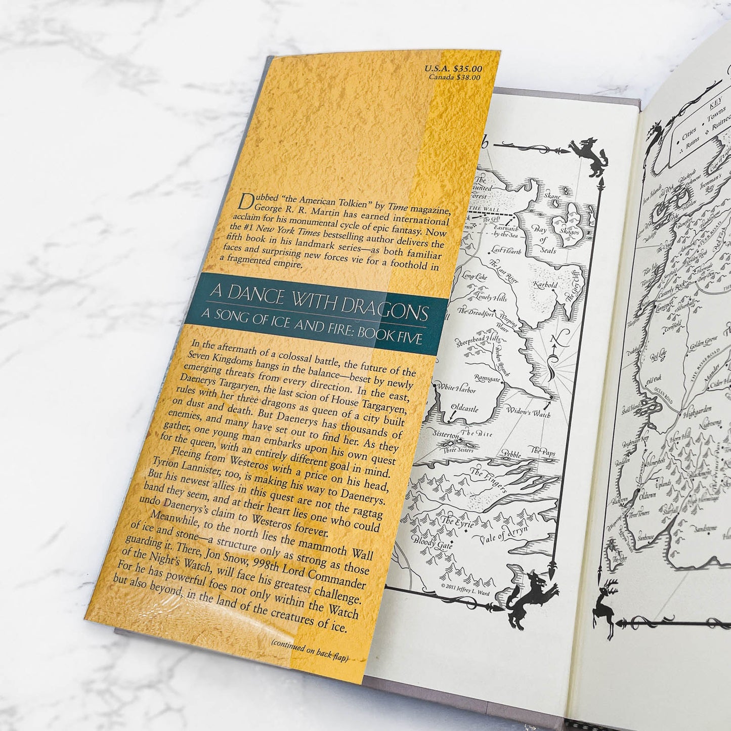 A Dance With Dragons by George R.R. Martin SIGNED! [FIRST EDITION] 2011 • Bantam *See Condition