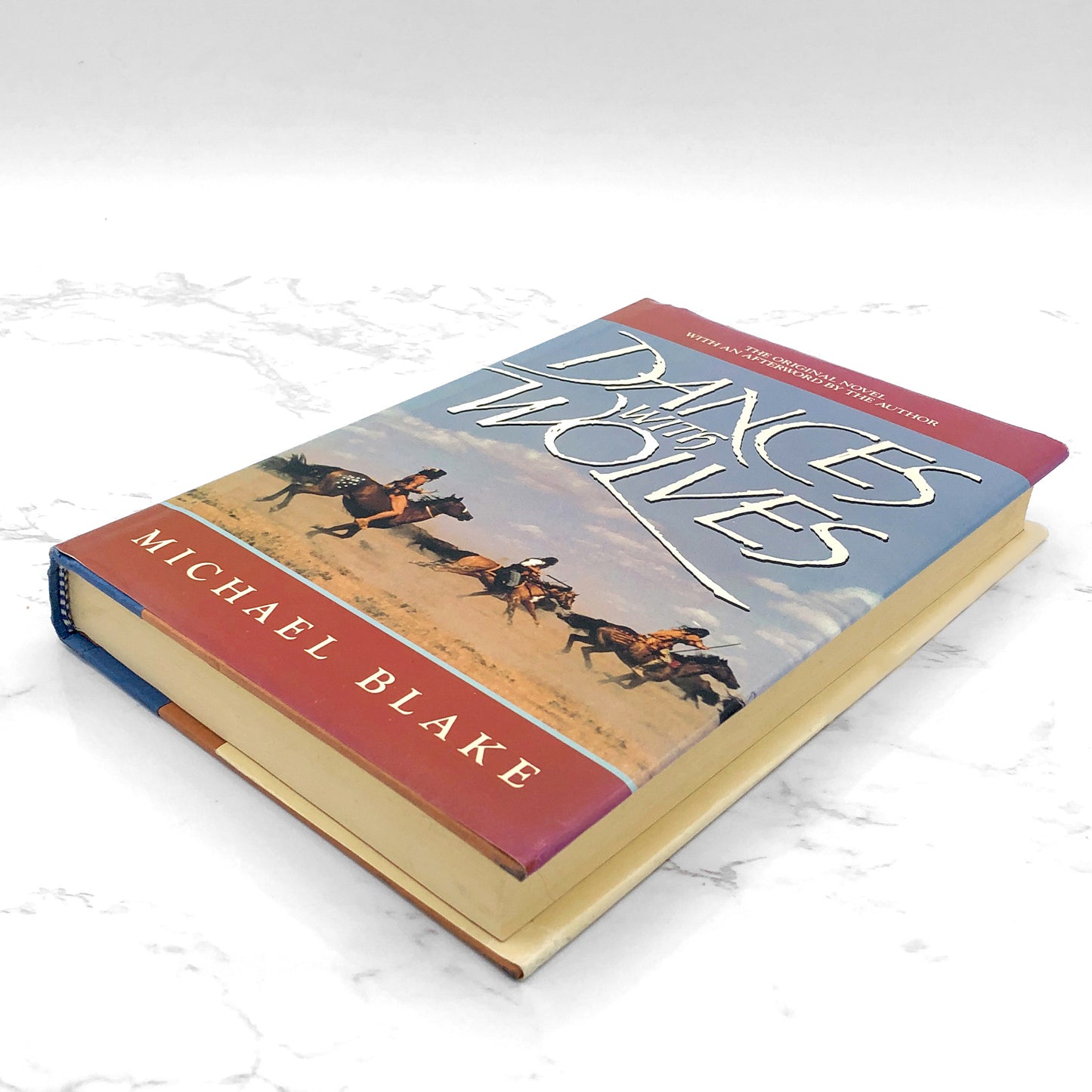 Dances with Wolves by Michael Blake [FIRST EDITION HARDCOVER] 1991 • Newmarket Press