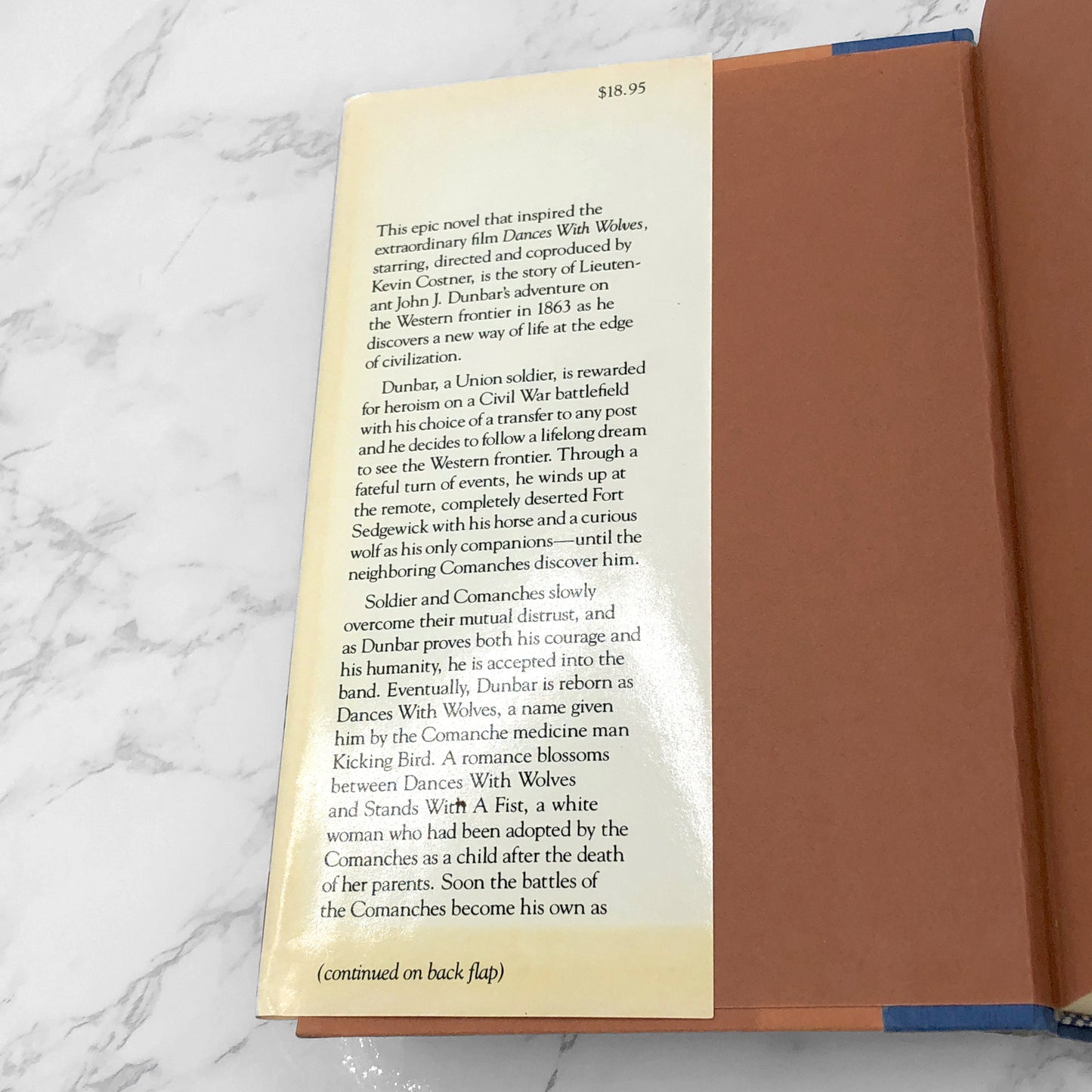 Dances with Wolves by Michael Blake [FIRST EDITION HARDCOVER] 1991 • Newmarket Press