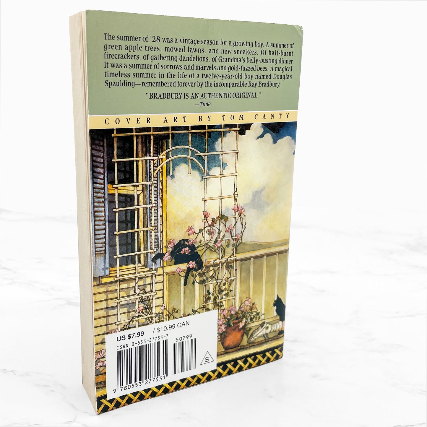 Dandelion Wine by Ray Bradbury [1990 PAPERBACK] • Bantam Spectra