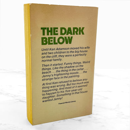 The Dark Below by Michael T. Hinkemeyer [FIRST PAPERBACK PRINTING] 1975 • Fawcett Crest