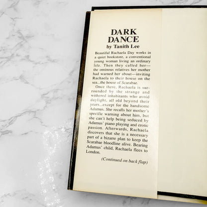 Dark Dance by Tanith Lee [FIRST HARDCOVER EDITION] 1992 • Dell