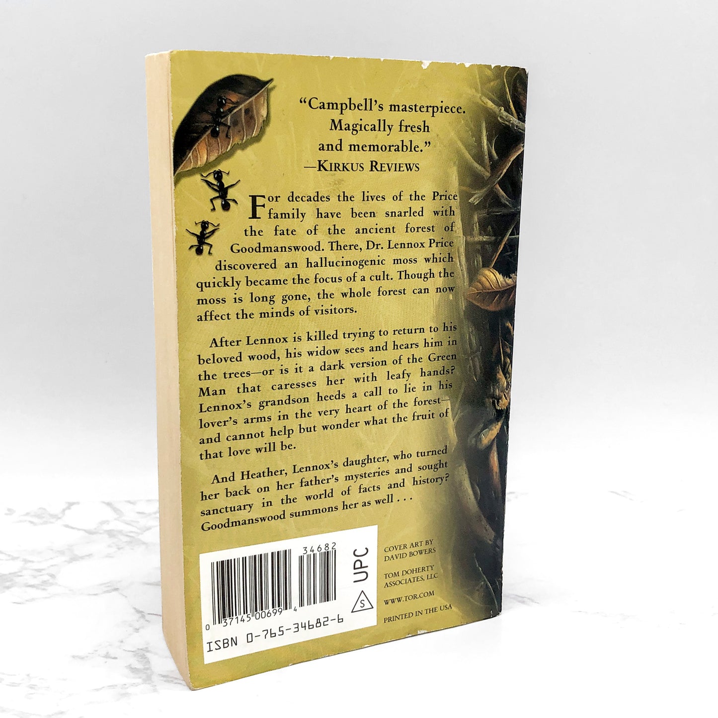 The Darkest Part of the Woods by Ramsey Campbell [FIRST PAPERBACK PRINTING] 2004 • TOR Horror