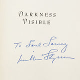 Darkness Visible: A Memoir of Madness by William Styron SIGNED! [FIRST EDITION] 1990 • Random House