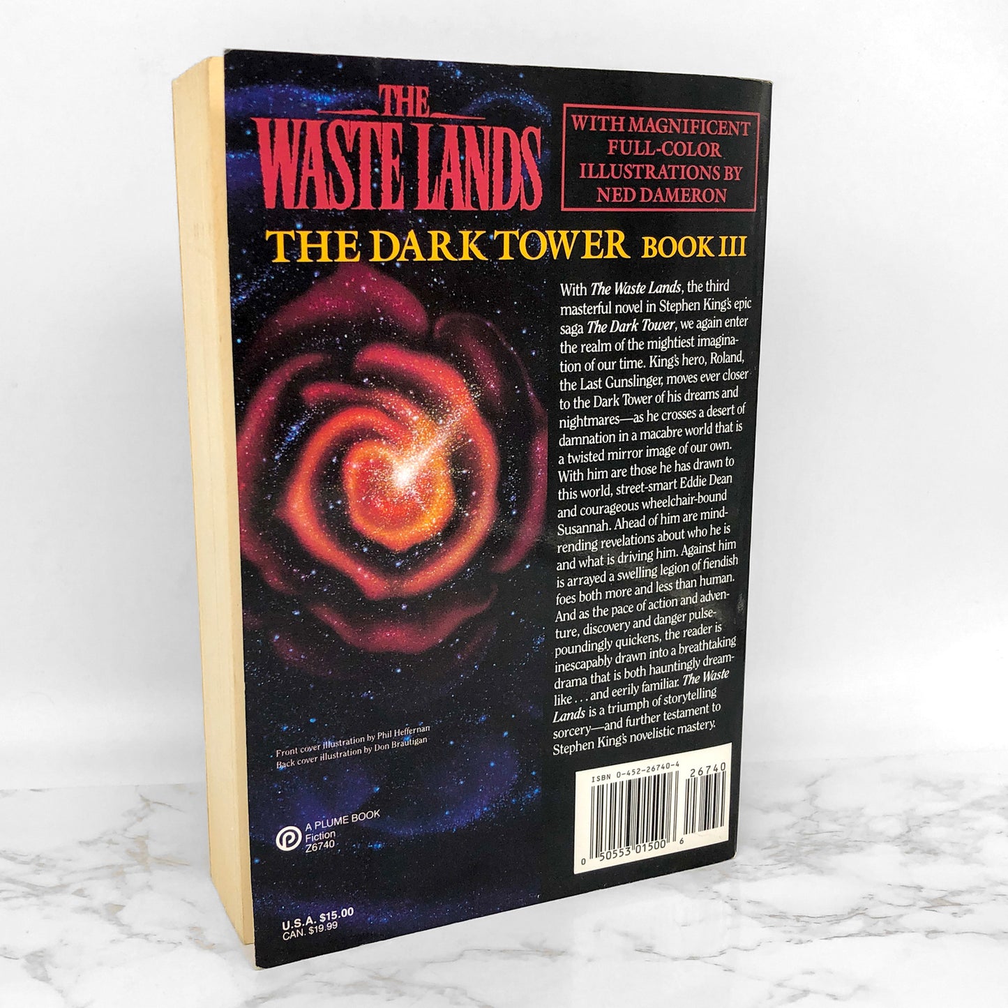 The Dark Tower III: The Waste Lands by Stephen King [FIRST TRADE EDITION] 1992