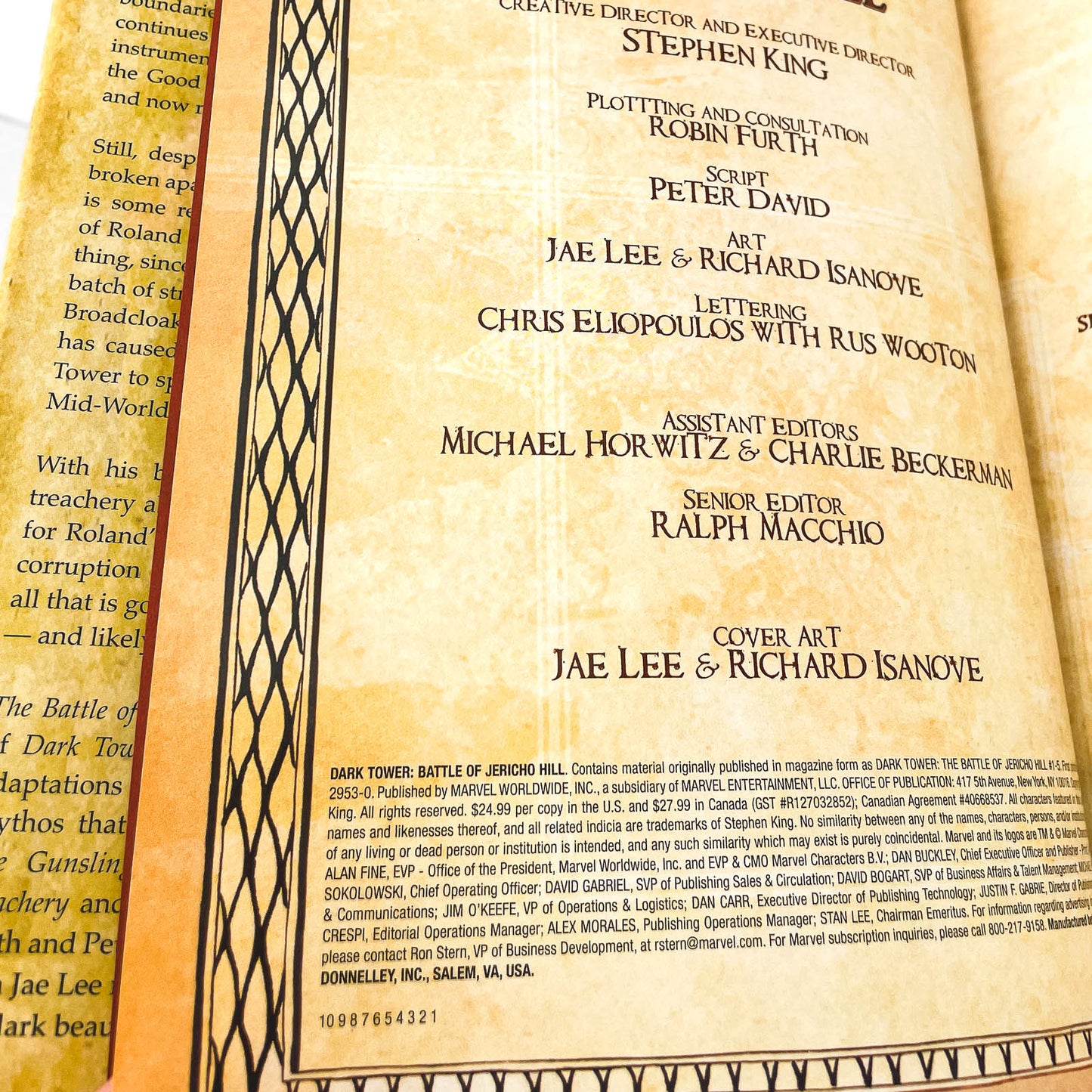 Stephen King's The Dark Tower: Battle of Jericho Hill [HARDCOVER OMNIBUS] 2010 • Marvel