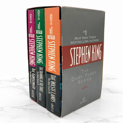 The Dark Tower #1-3 by Stephen King [PAPERBACK BOX SET] 1997 • Signet
