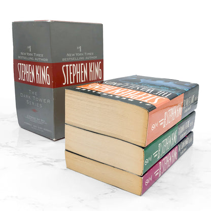 The Dark Tower #1-3 by Stephen King [PAPERBACK BOX SET] 1997 • Signet