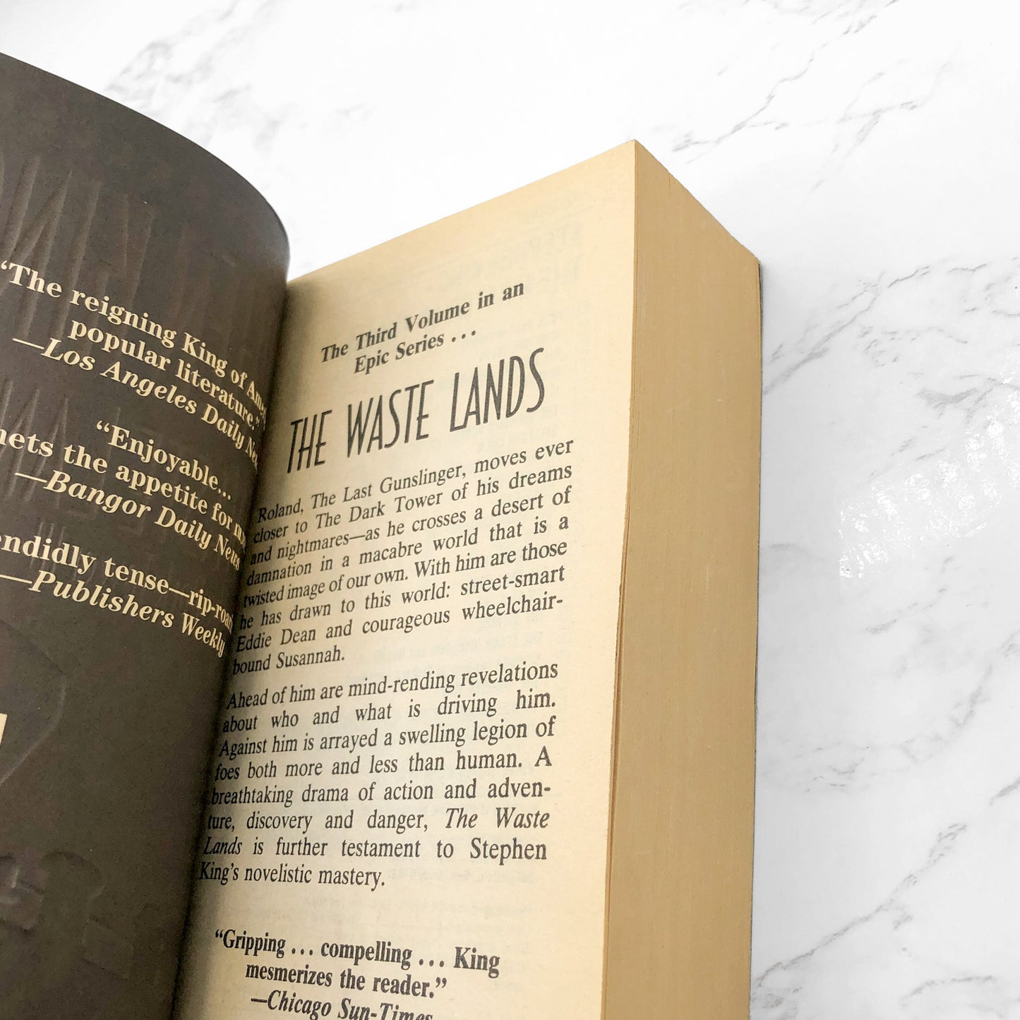 The Dark Tower III: The Waste Lands by Stephen King [1993 PAPERBACK] • Signet