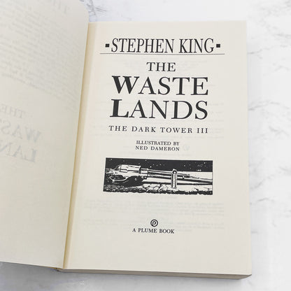 The Dark Tower III: The Waste Lands by Stephen King [TRADE PAPERBACK] 1992 • Plume