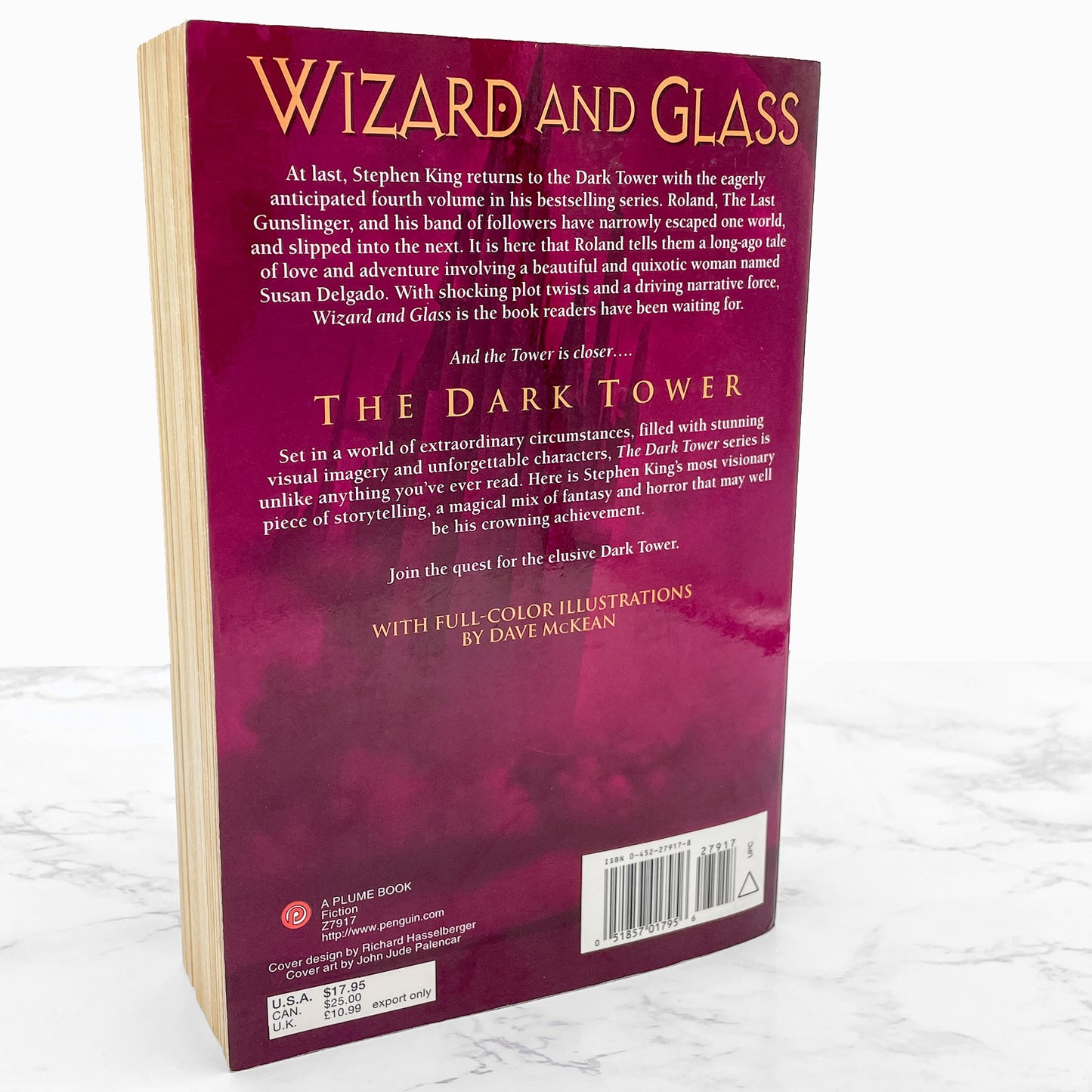 The Dark Tower IV: Wizard and Glass by Stephen King [FIRST PLUME PRINTING] 1997