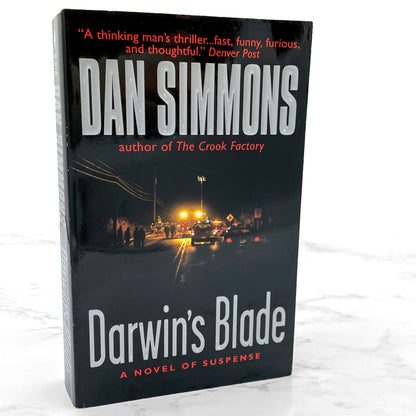 Darwin's Blade by Dan Simmons [FIRST PAPERBACK PRINTING] 2001 • Harper