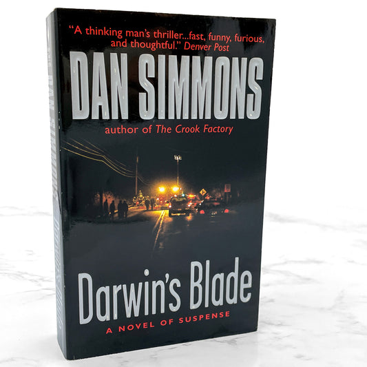 Darwin's Blade by Dan Simmons [FIRST PAPERBACK PRINTING] 2001 • Harper