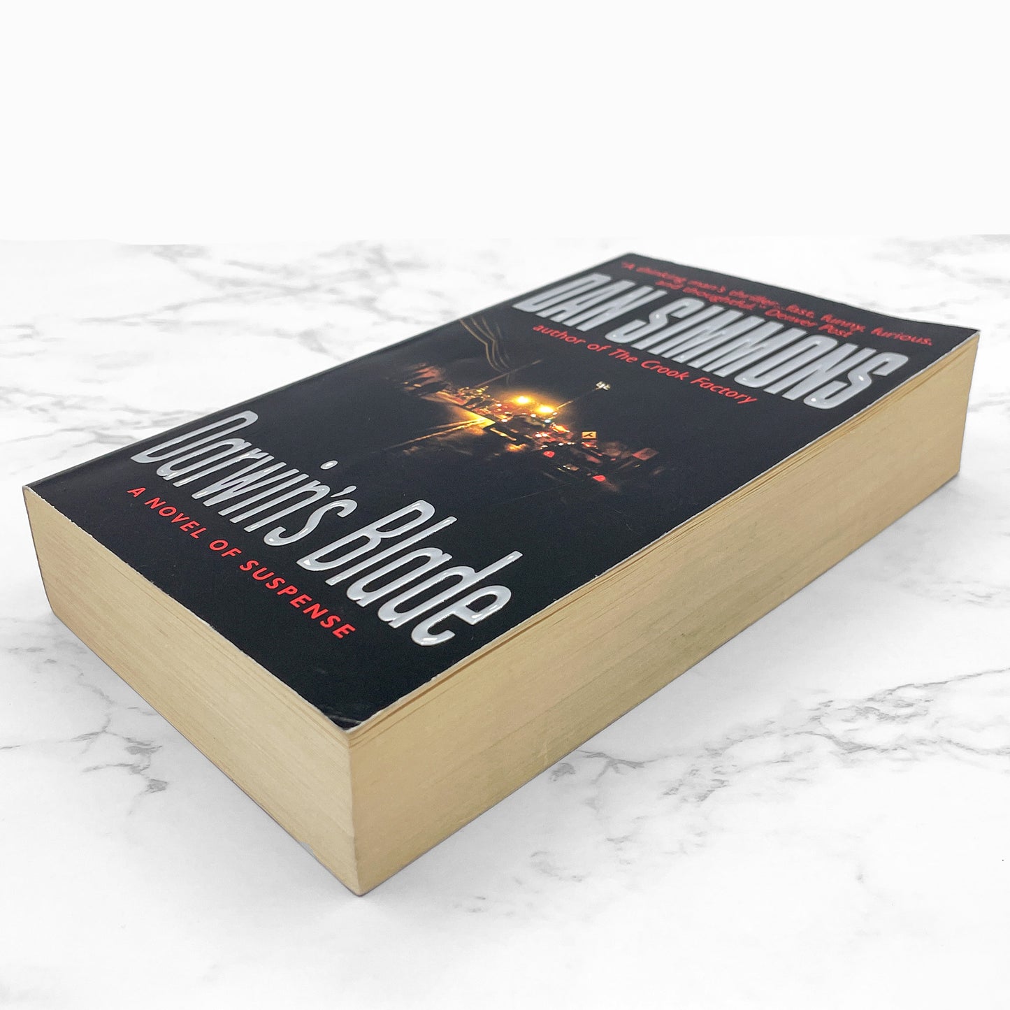 Darwin's Blade by Dan Simmons [FIRST PAPERBACK PRINTING] 2001 • Harper