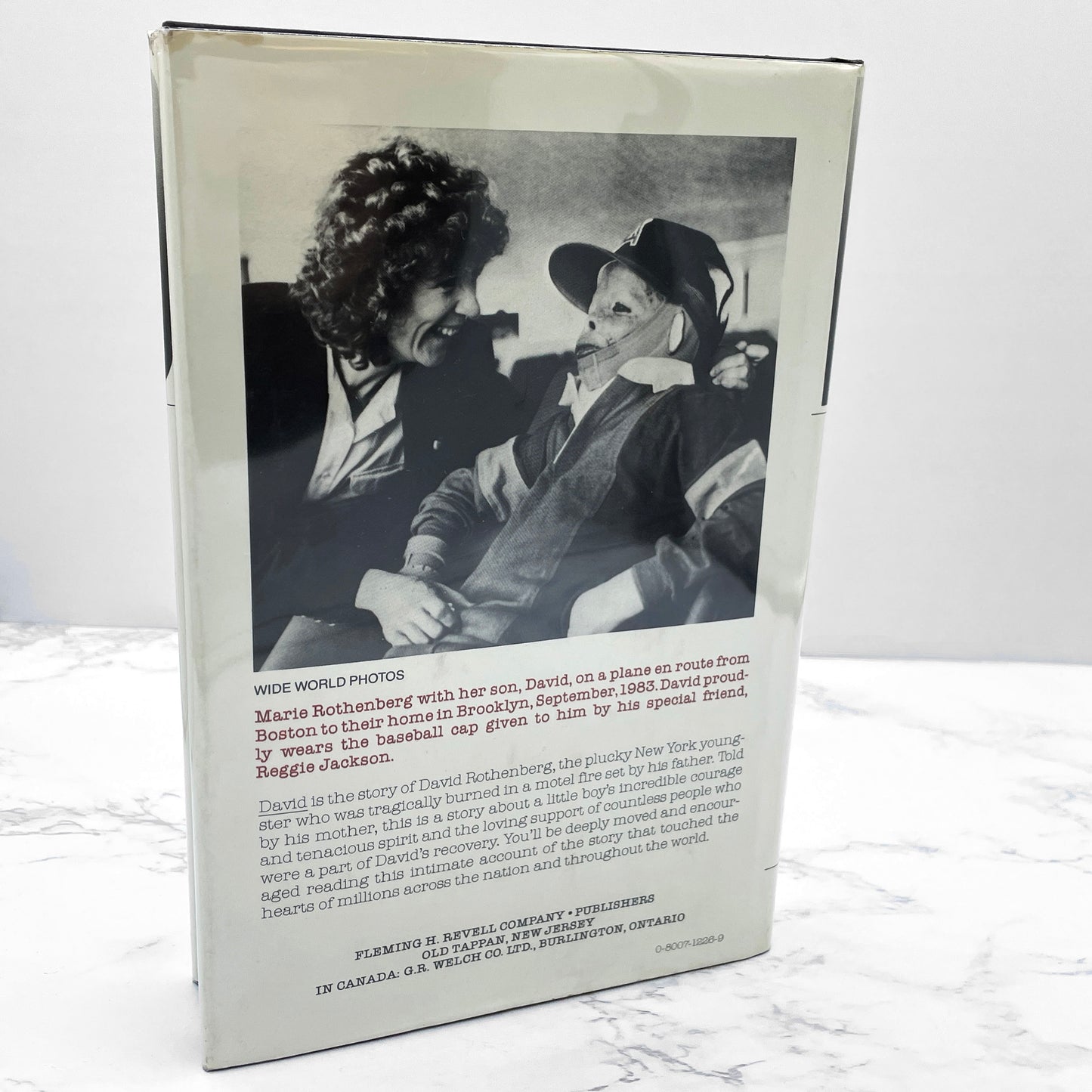 David by Marie Rothenberg & Mel White [FIRST EDITION] 1985 • Fleming H. Revill