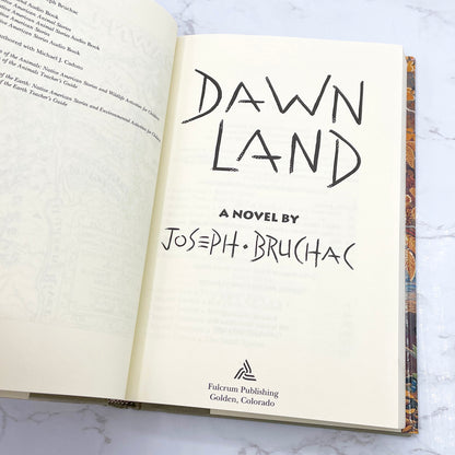 Dawn Land by Joseph Bruchac [FIRST EDITION • FIRST PRINTING] 1993
