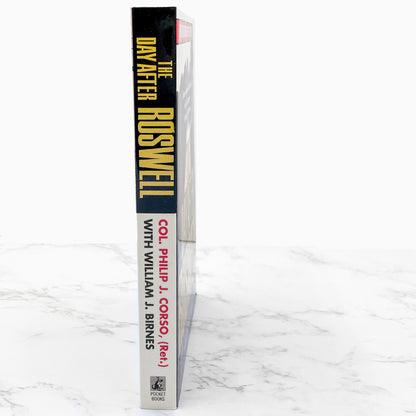 The Day After Roswell by Colonel Philip J Corso & William J Birnes [FIRST EDITION TRADE PAPERBACK] 1997 • Mint!