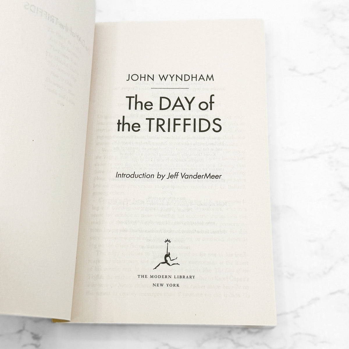 The Day of The Triffids by John Wyndham [TRADE PAPERBACK] 2022 • The Modern Library