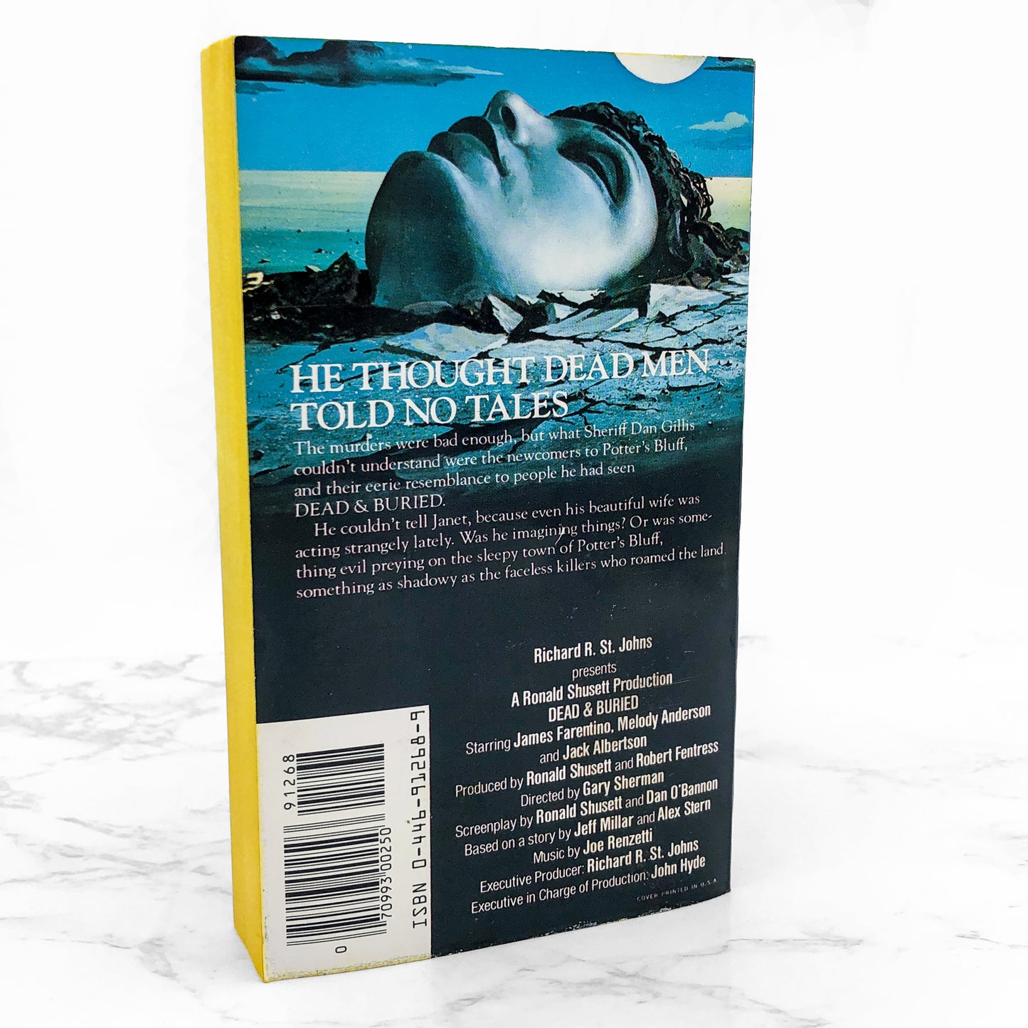 Dead & Buried by Chelsea Quinn Yarbro [MOVIE TIE-IN PAPERBACK] 1980 • 1st Printing • Warner Bros.