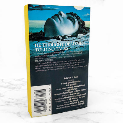 Dead & Buried by Chelsea Quinn Yarbro [MOVIE TIE-IN PAPERBACK] 1980 • 1st Printing • Warner Bros.