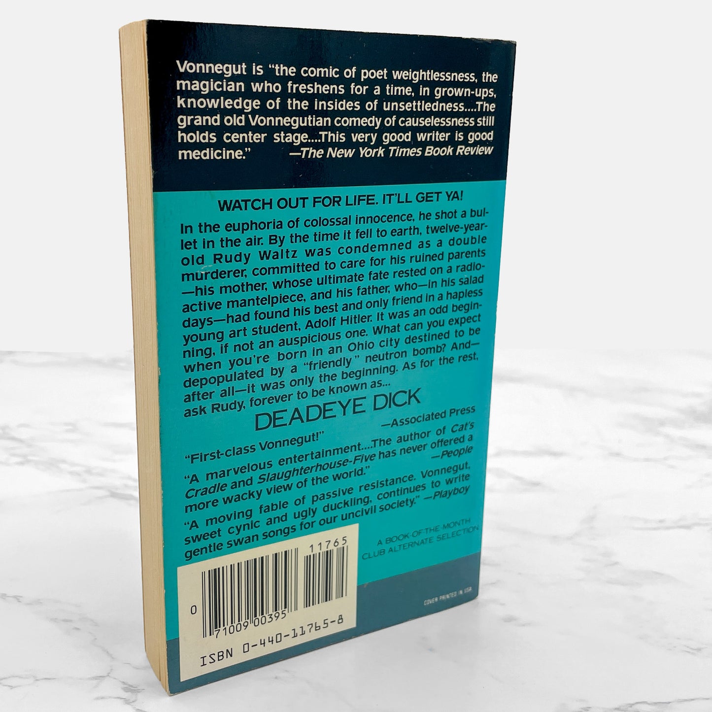 Deadeye Dick by Kurt Vonnegut [1985 PAPERBACK] • First Dell Printing!