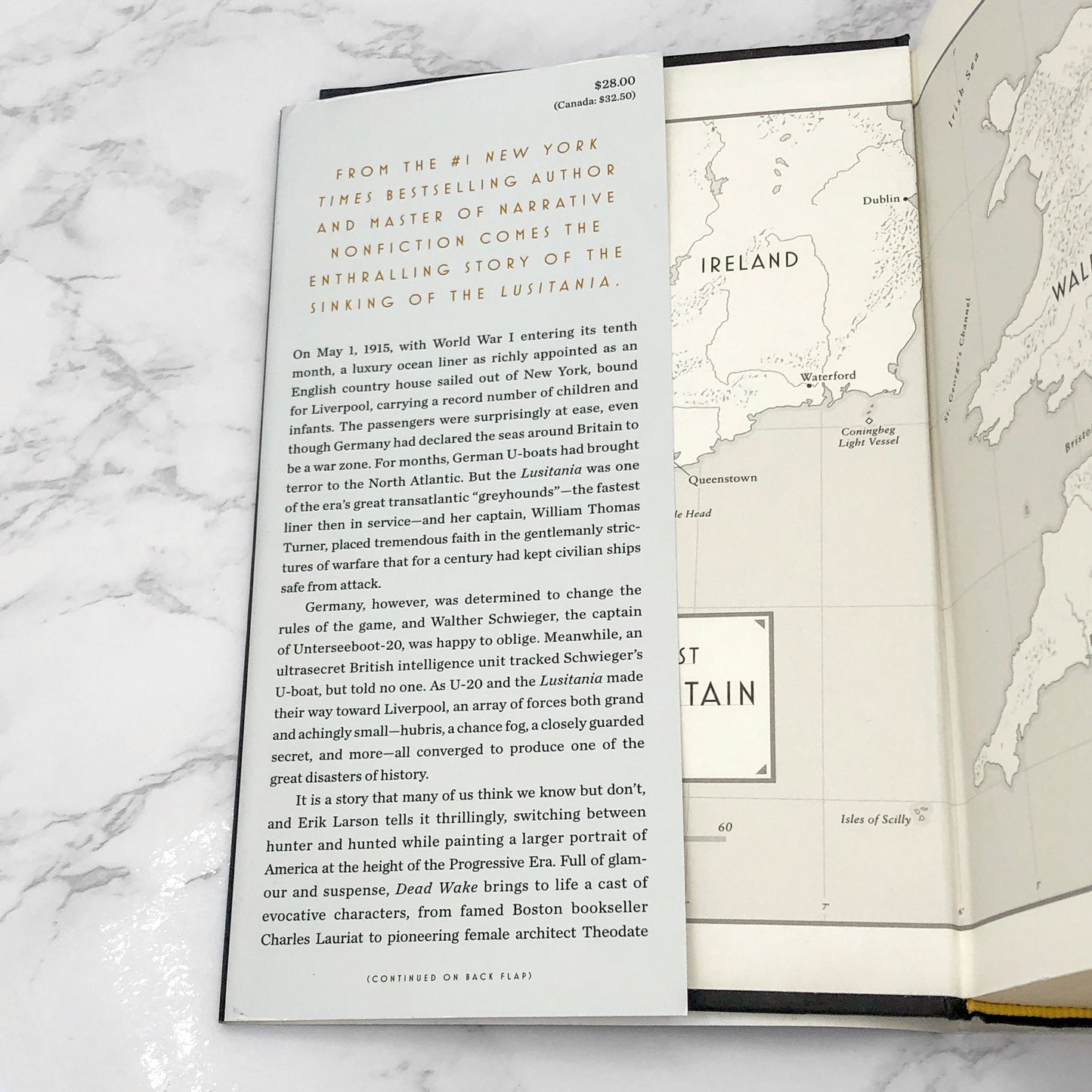 Dead Wake: The Last Crossing of the Lusitania by Erik Larson SIGNED! [FIRST EDITION • FIRST PRINTING]