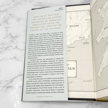 Dead Wake: The Last Crossing of the Lusitania by Erik Larson SIGNED! [FIRST EDITION • FIRST PRINTING]