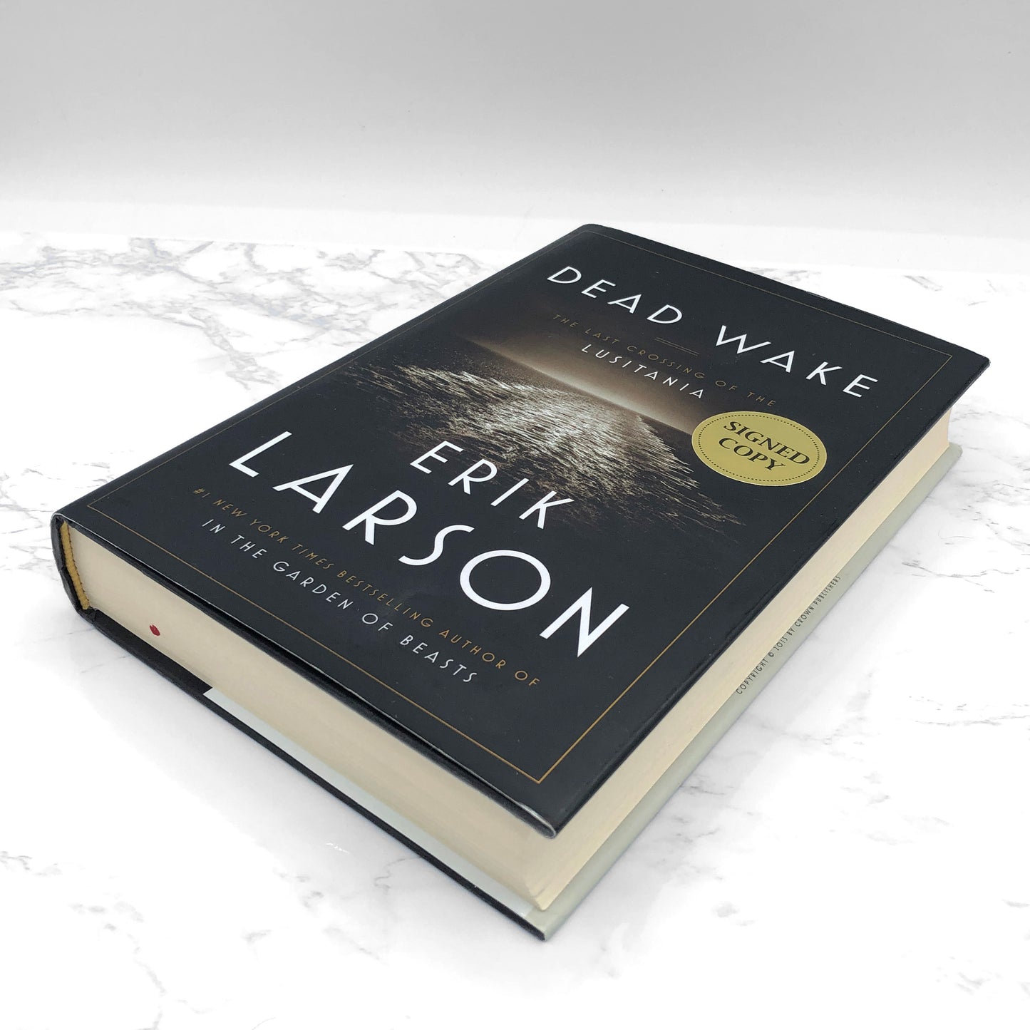 Dead Wake: The Last Crossing of the Lusitania by Erik Larson SIGNED! [FIRST EDITION • FIRST PRINTING]