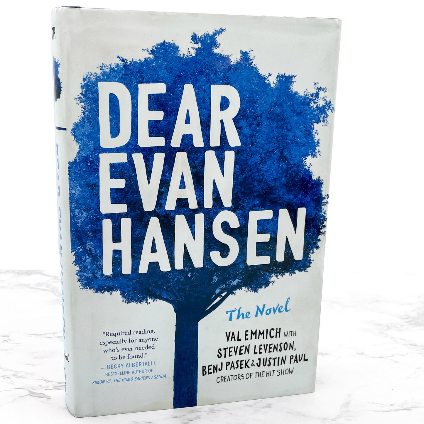 Dear Evan Hansen: A Novel by Val Emmich & Steven Levenson SIGNED! x2 [FIRST EDITION] 2018 • Doubleday