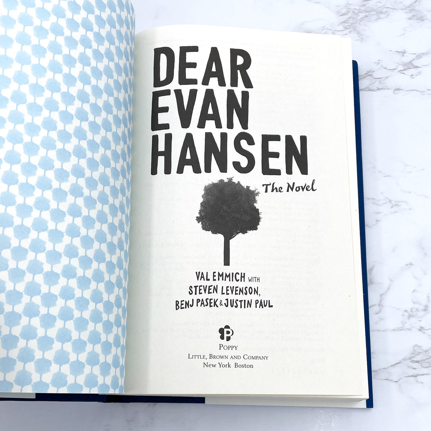 Dear Evan Hansen: A Novel by Val Emmich & Steven Levenson SIGNED! x2 [FIRST EDITION] 2018 • Doubleday