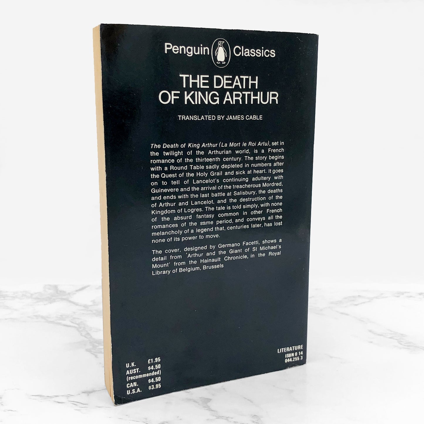 The Death of King Arthur by Unknown [1982 U.K. PAPERBACK] • Penguin