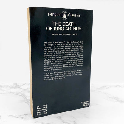 The Death of King Arthur by Unknown [1982 U.K. PAPERBACK] • Penguin