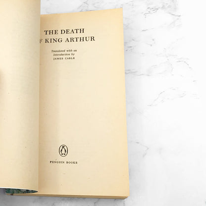The Death of King Arthur by Unknown [1982 U.K. PAPERBACK] • Penguin
