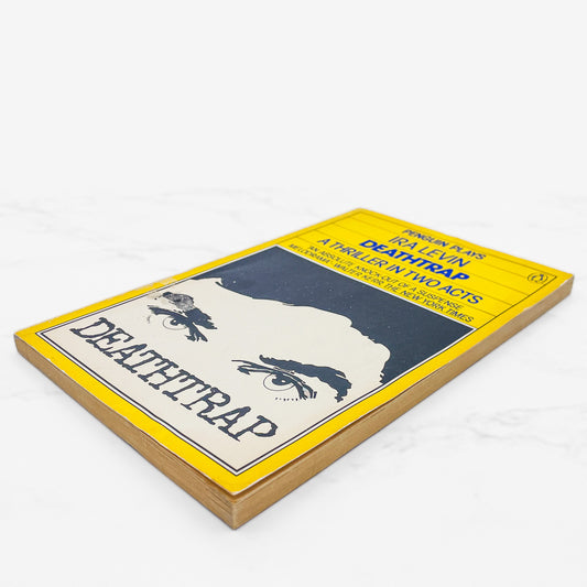 Deathtrap: A Thriller in Two Acts by Ira Levin [TRADE PAPERBACK] 1982 • Penguin