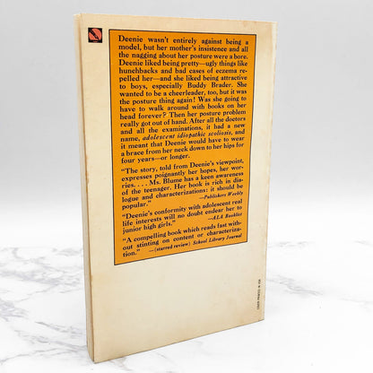 Deenie by Judy Blume [FIRST PAPERBACK EDITION] Dell • Laurel-Leaf