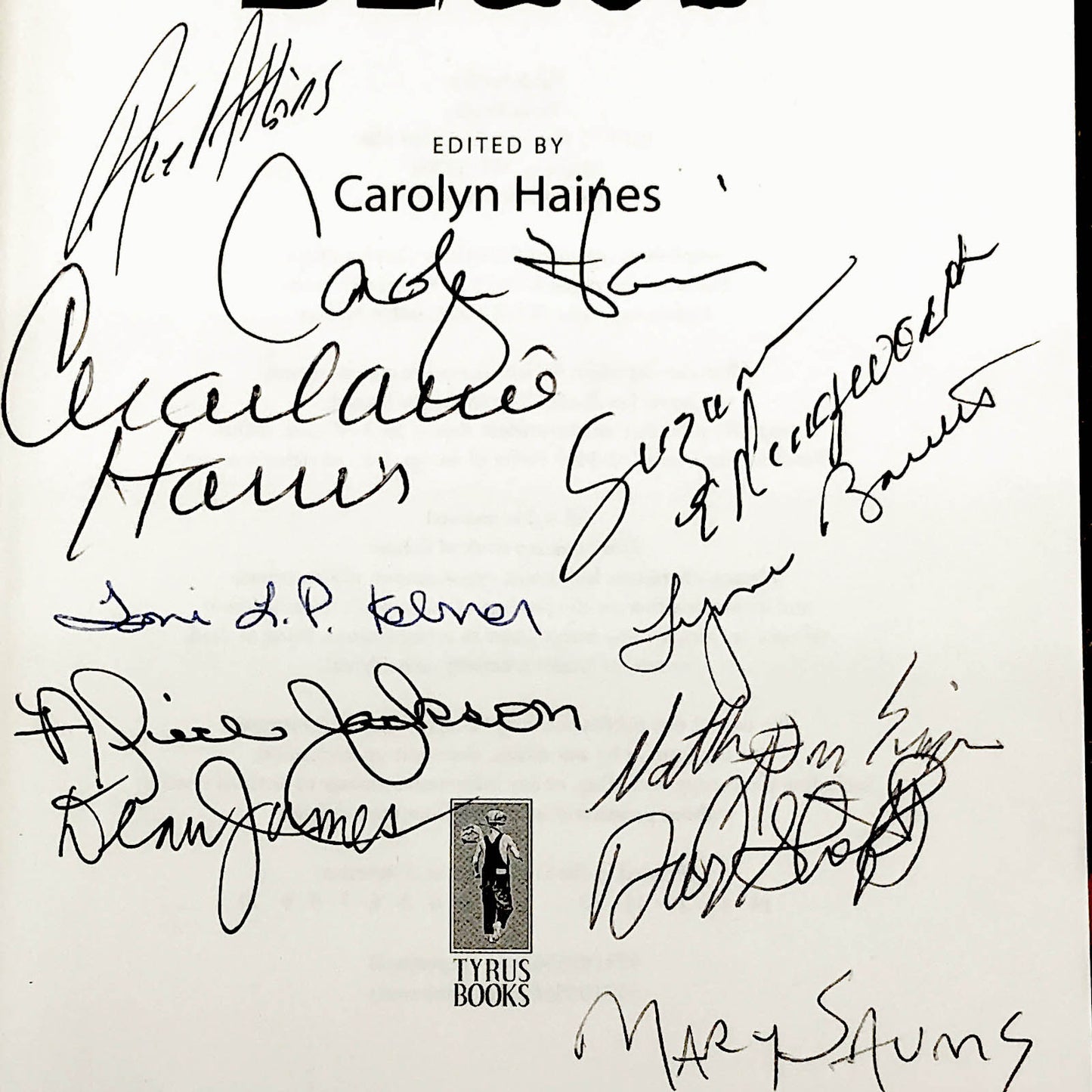 Delta Blues edited by Carolyn Haines SIGNED! x11 [FIRST EDITION • FIRST PRINTING] 2010 • Tyrus