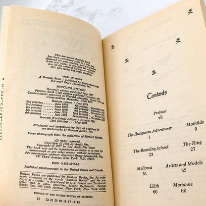 Delta of Venus: Erotica by Anaïs Nin [1983 PAPERBACK] • Bantam