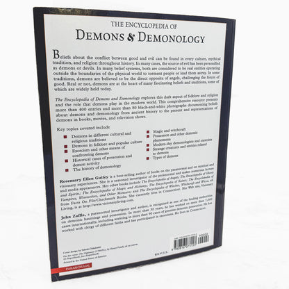 The Encyclopedia of Demons and Demonology by Rosemary Ellen Guiley [FIRST EDITION PAPERBACK] 2009 • Checkmark