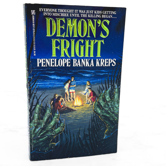 Demon's Fright by Penelope Banka Kreps [FIRST PAPERBACK PRINTING] 1992 • Zebra Horror