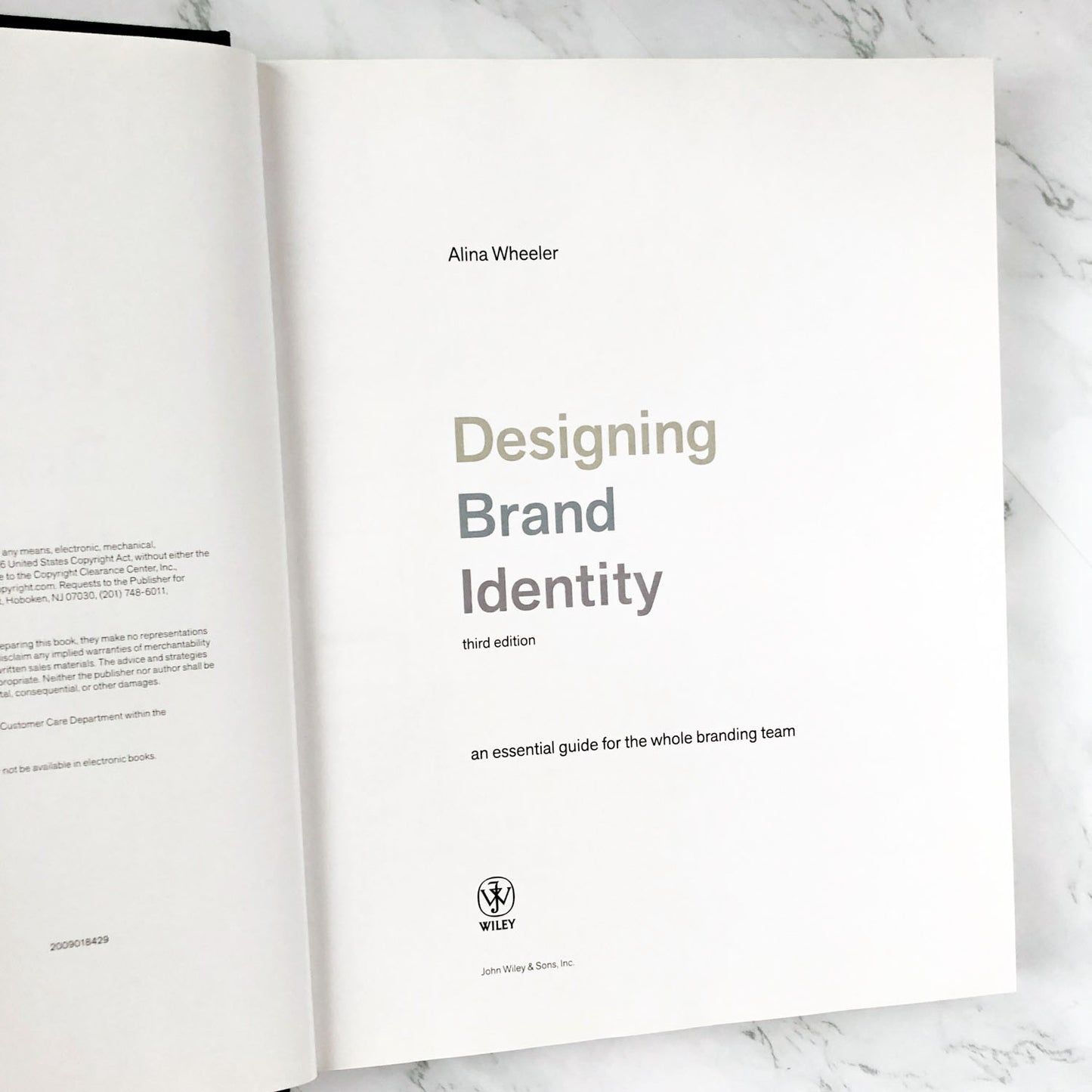 Designing Brand Identity by Alina Wheeler [THIRD EDITION] 2008 • John Wiley