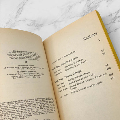 Desolation Angels by Jack Kerouac [1971 PAPERBACK] 2nd Printing • Bantam