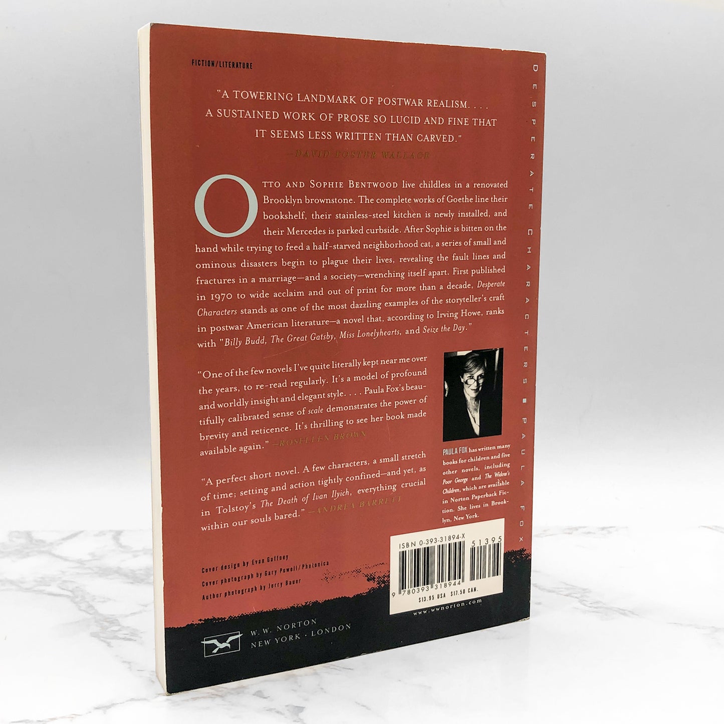 Desperate Characters by Paula Fox [TRADE PAPERBACK] 1999 • W.W. Norton & Company