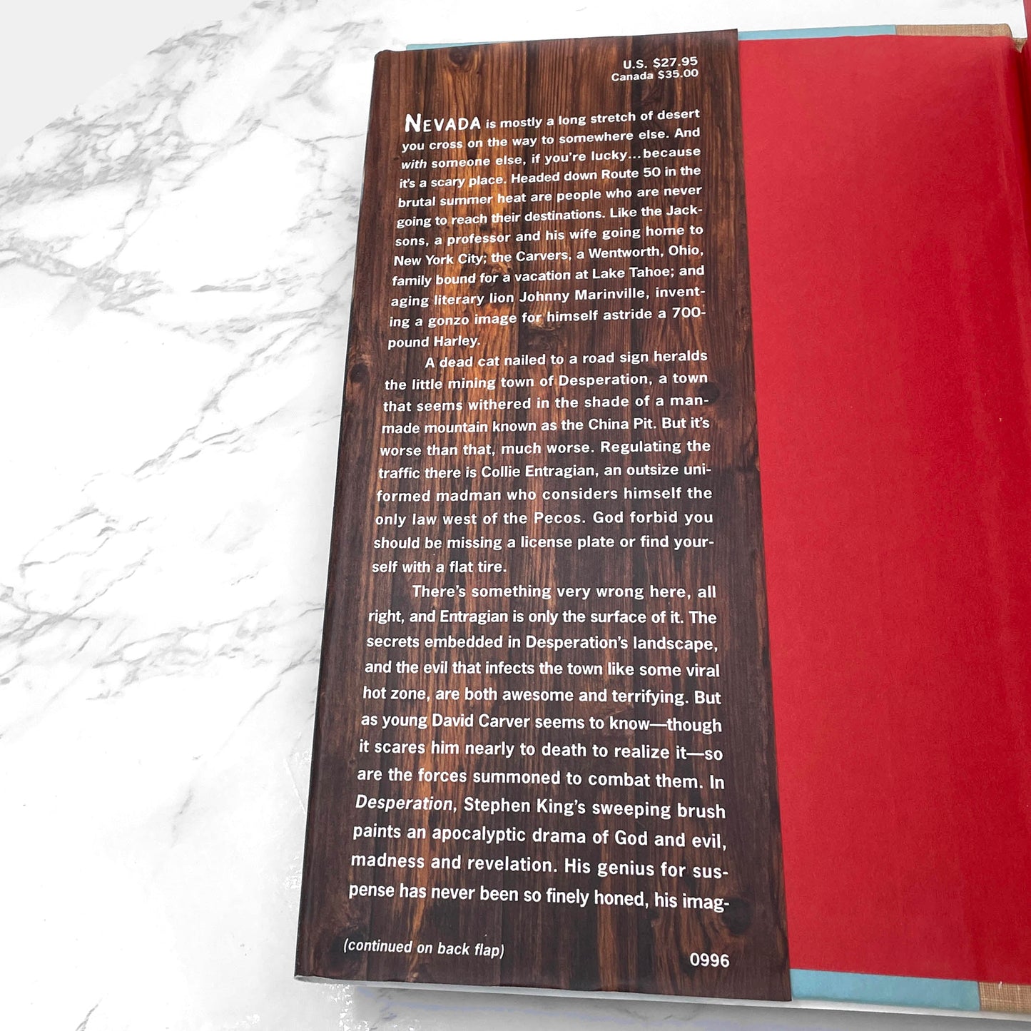 Desperation by Stephen King [FIRST EDITION • FIRST PRINTING] 1996 • Viking